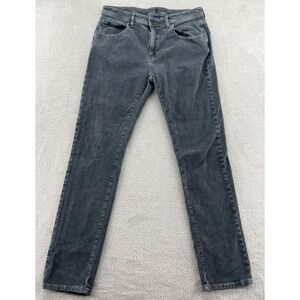 Johhnie O Pants Men's 33x32 Blue Corduroy 5 Pocket Slim Straight